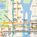 Je souhaite me rendre avec la ligne jaune, de 49st vers Queensboro Plazza, quelle ligne puis-je emprunter ?